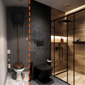 AI Bathroom Design Landscape