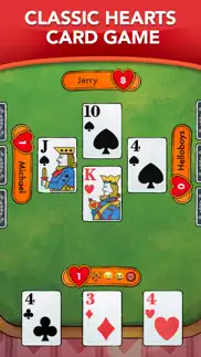 hearts - card game classic iphone screenshot 1
