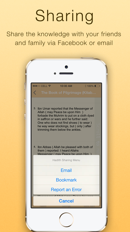 #5. Hadith PRO (iOS) 由: Faisal Sultan