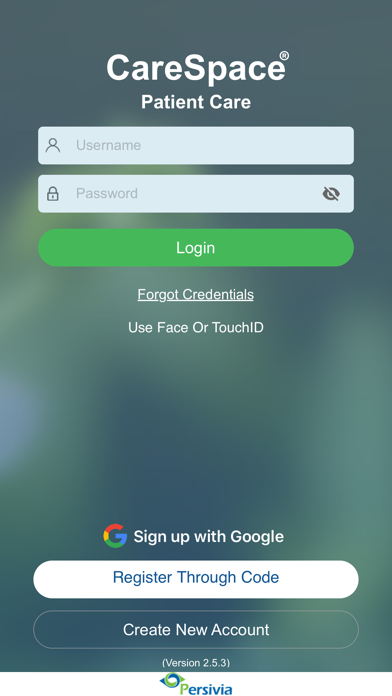 Persivia Patient Care Screenshot