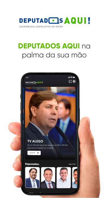 Deputados Aqui Screenshot