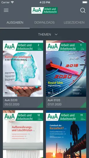 AuA Magazin screenshot 1