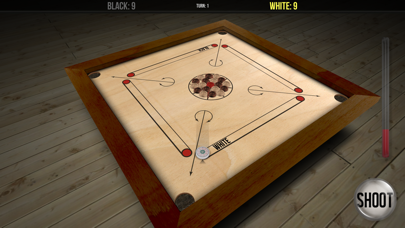 Carrom Deluxe 3D iPhone screenshot 1 - Games app