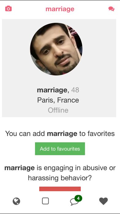 زوجتي Zaogaty iPhone screenshot 3 - Social Networking app