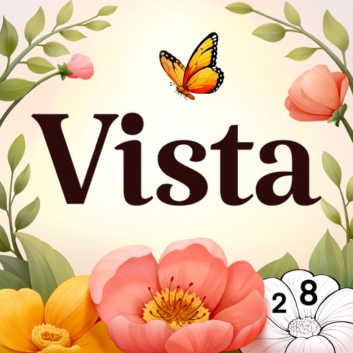 Vista Color: Coloring Book HD icon