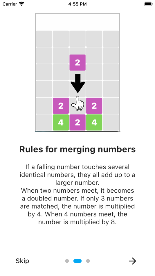 #6. Drop & Shot Number (iOS) Podle: Gyuhyeon Jeon