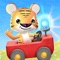 In this app, children can experience many exciting adventures with a fire truck, a spaceship, and a submarine