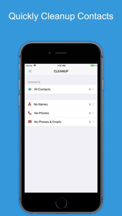 Screenshot #3 pour 1Contacts Pro