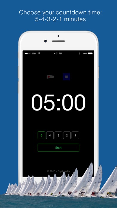 Regatta Timer Watch Screenshot