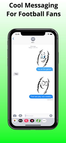 Football Emojis - Touchdown iPhone screenshot