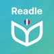 Learn French: News by Readle app icon - Education app for iPhone