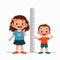 HeightCalculateTool App estimates the child's height using the median parent value method