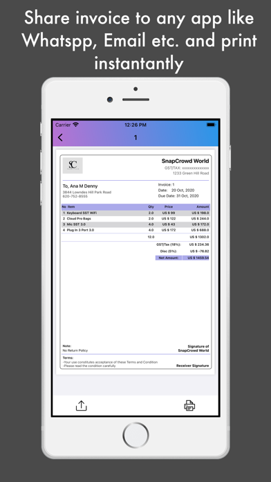 App screenshot