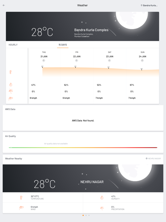 Screenshot #6 pour Skymet Weather