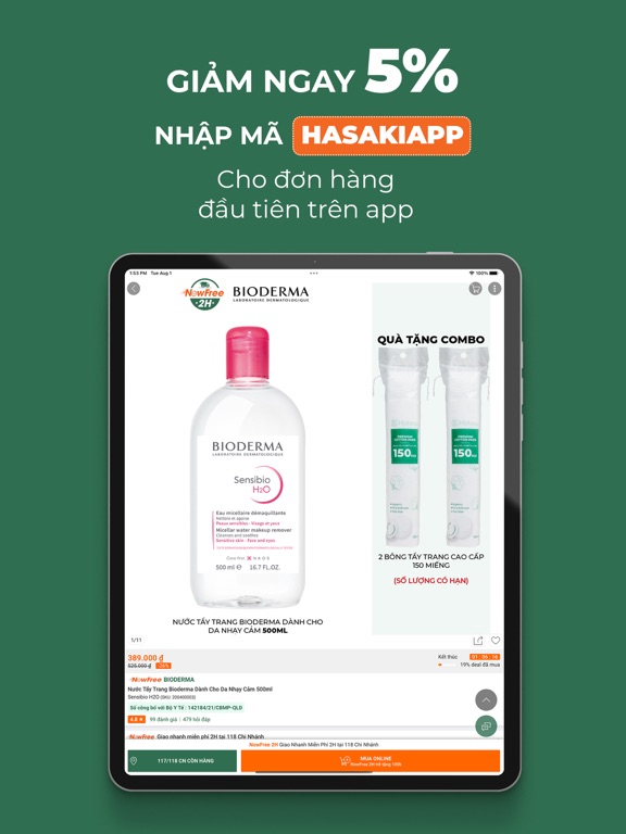 Screenshot #6 pour Hasaki.vn