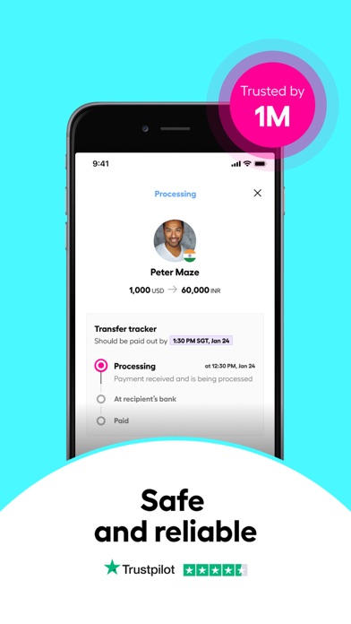 Instarem: Send money abroad Screenshot
