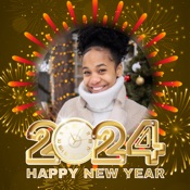 New Year Photo Frame 2024