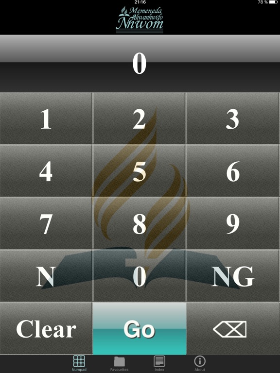 Twi SDA Hymnal iPad screenshot 1 - Reference app
