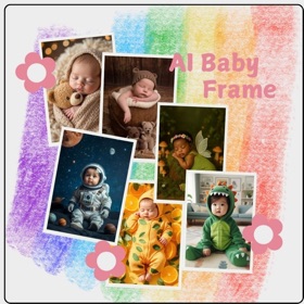AI Baby Frame - Photo Studio