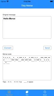 tiny morse iphone resimleri 1
