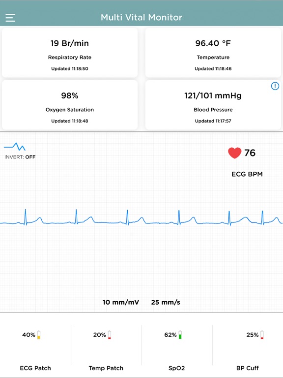 Screenshot #4 pour Multi Vital Monitor