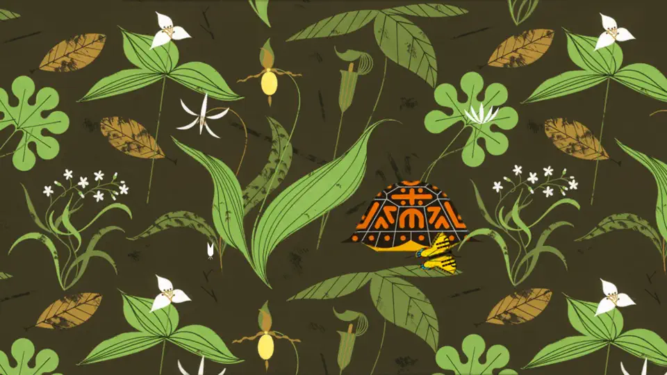 Captura de pantalla de Peekaboo Forest en iPhone 1