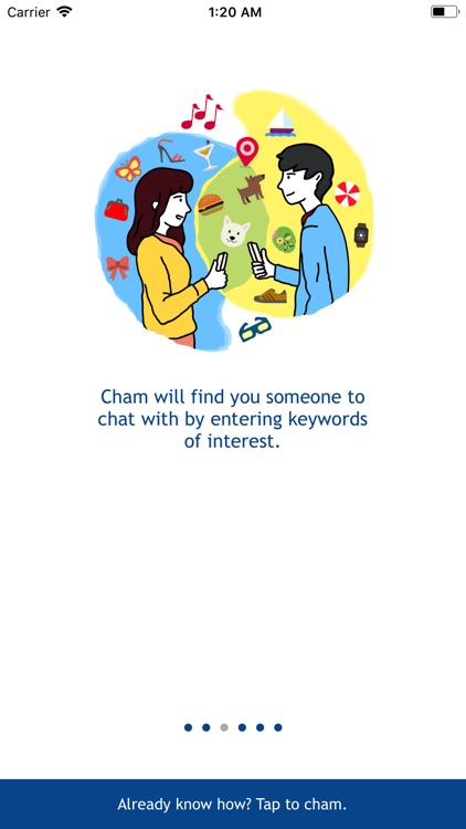 CHAM – Find People to Chat