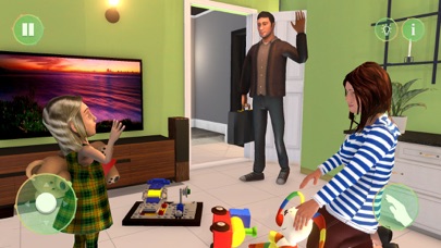 Virtual Mom and Dad Simulator iPhone screenshot 5 - Games app