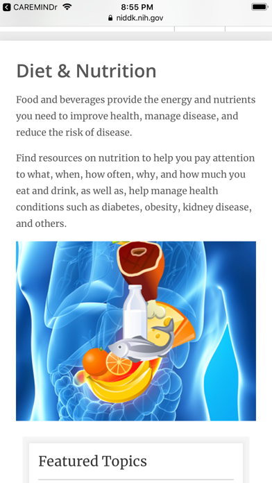 CAREMINDr Screenshot