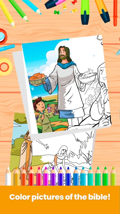Bible Coloring Book Pages Screenshot