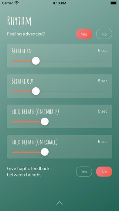 Paced Breathing - Breath Coach Screenshot