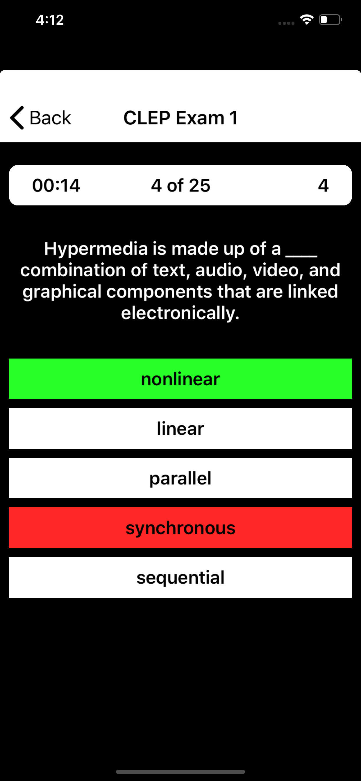 CLEP Information Systems Prep screenshot 8