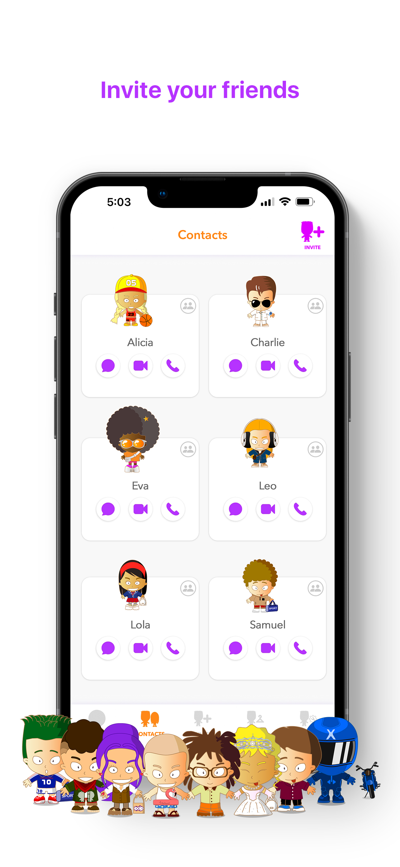 Xooloo - Messenger for Kids