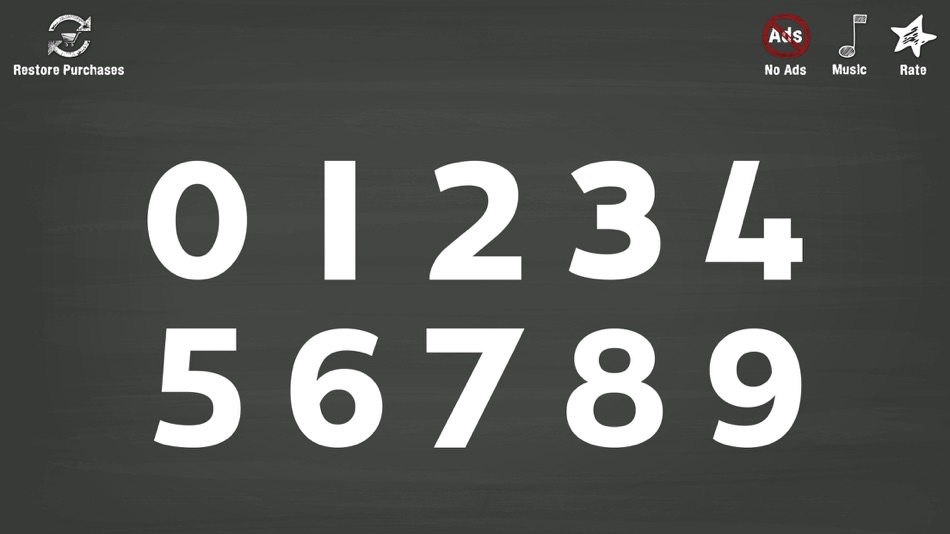 #2. Trace Numbers • Kids Learning (iOS) Podle: Vu Dang