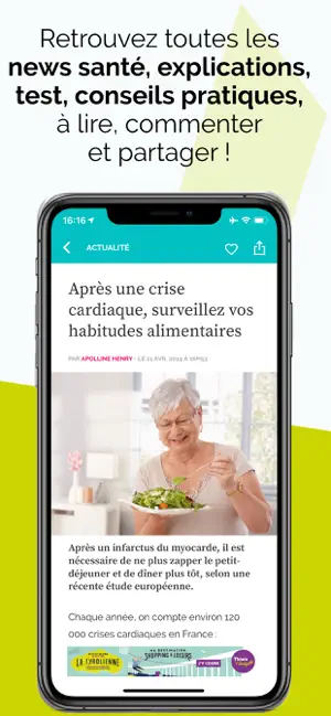 Top Santé : forme et bien-être screenshot 1
