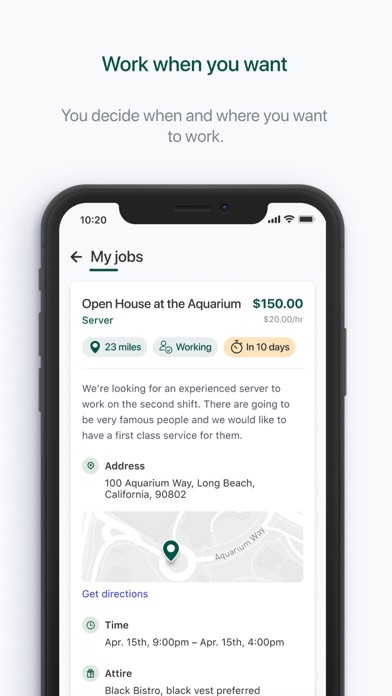 Tend - Premier Hospitality Screenshot