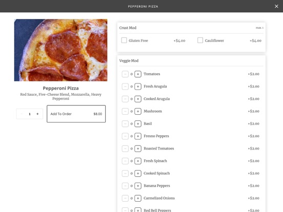 Birra Birra iPad screenshot 4 - Food & Drink app