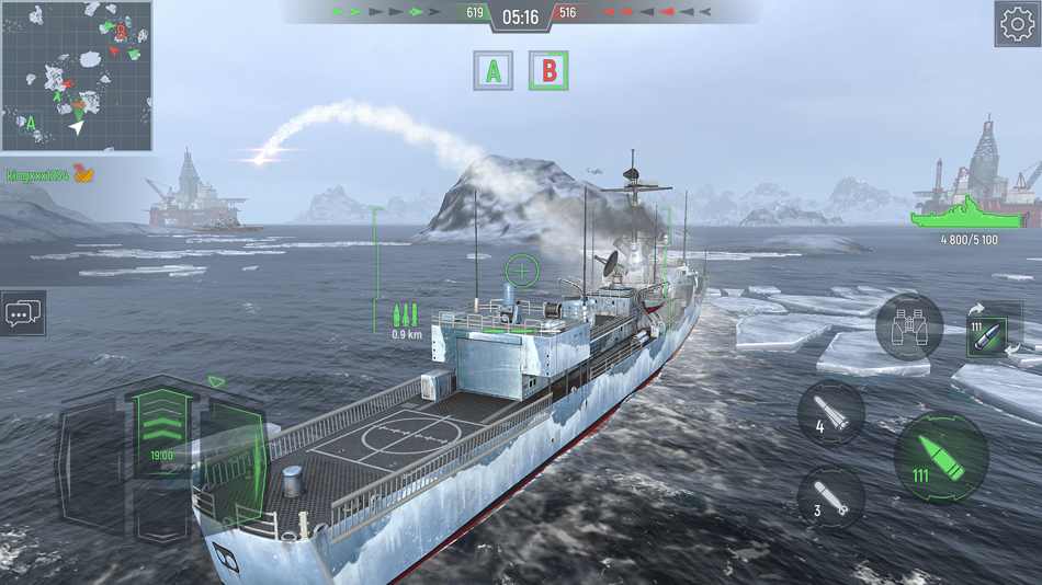 #5. Force of Warships: Battle Ship (macOS) От: XDEVS LTD