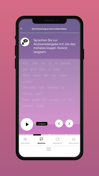 Birlingo Sprachkurse Screenshot