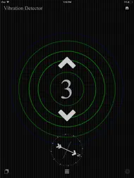 Vibration Detector ipad bilder 1