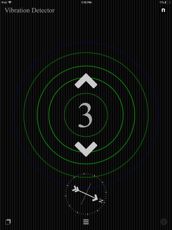 Screenshot #5 pour Détecteur de vibrations