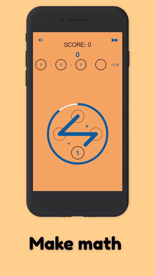 #7. Math Flash Cards Game (iOS) โดย: Peter Minwegen