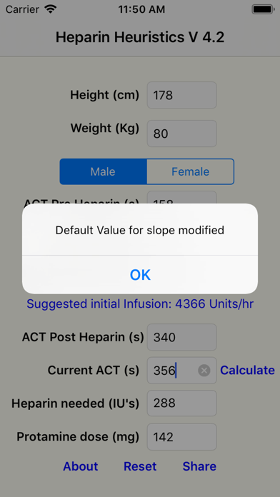 Heparin Heuristics Lite Screenshot