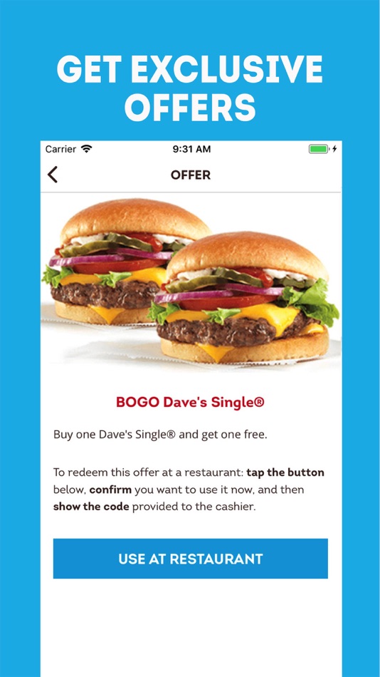 #1. Wendy’s (iOS) โดย: Wendy's International, LLC