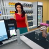 スーパーマーケットのレジ係モール ゲーム 3D