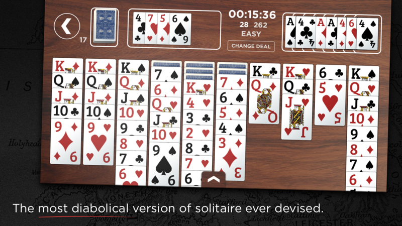 Churchill Solitaire official gameplay screenshot 4