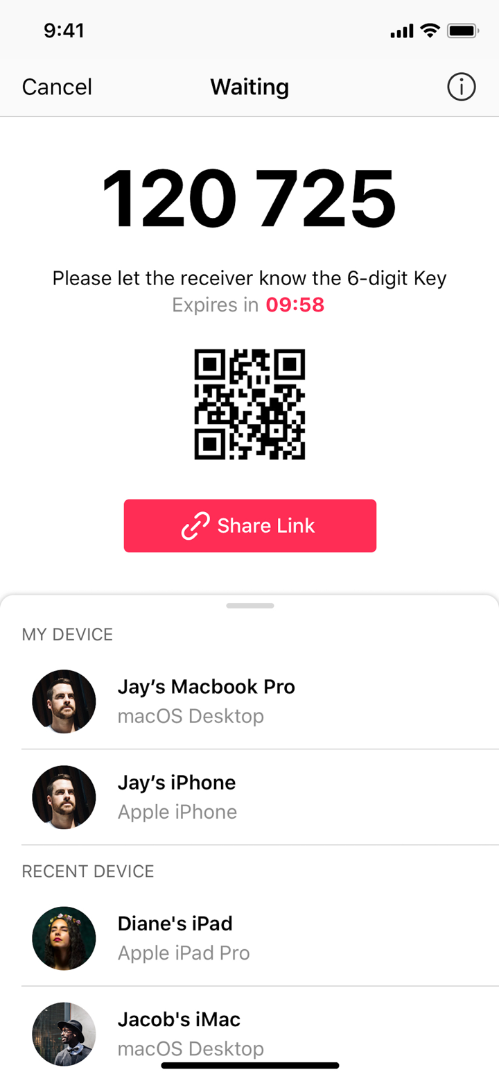 Send Anywhere - File Transfer screenshot 2