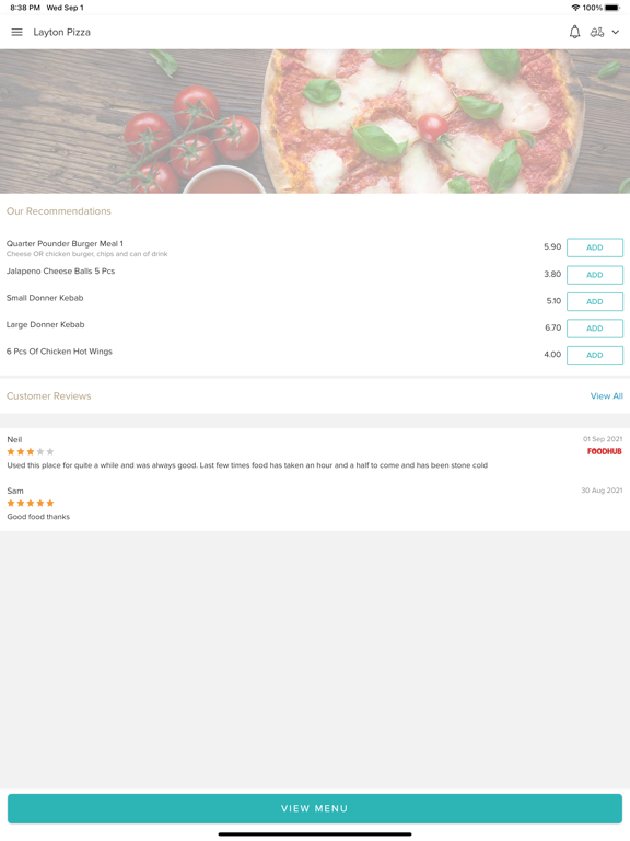 Screenshot #5 pour Layton Pizza.