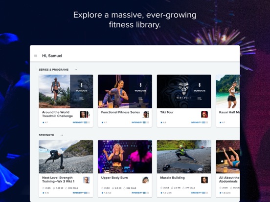 iFIT Workouts iPad app afbeelding 6