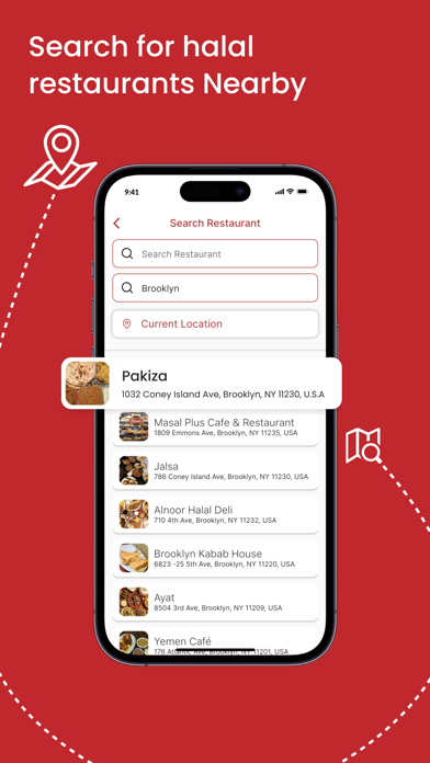 Halal Bites - Find Halal Food Screenshot